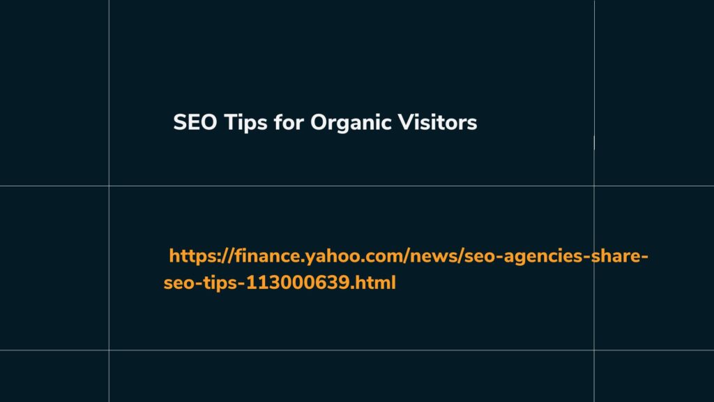 SEO Tips for Organic Visitors